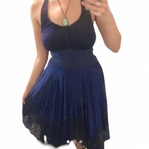 Blue halter fairy dress